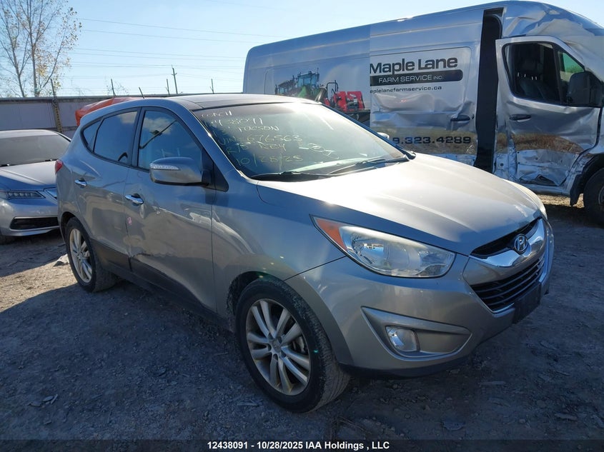 KM8JUCAC6DU676563 2013 Hyundai Tucson Limited auction photo 1