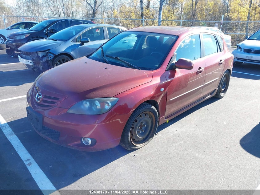 2006 Mazda 3 Hatchback VIN: JM1BK143361513162 Lot: 12438170