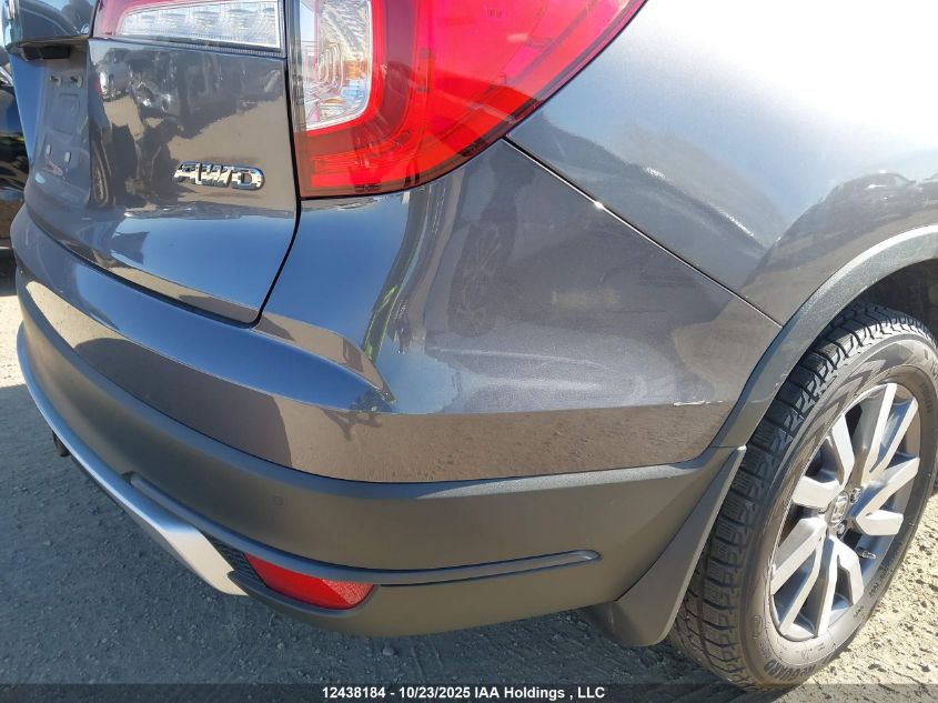 2020 Honda Pilot Ex-L Navi VIN: 5FNYF6H75LB504894 Lot: 12438184