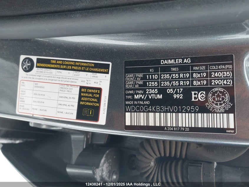 WDC0G4KB3HV012959 2017 MERCEDES-BENZ GLC photo no. 18