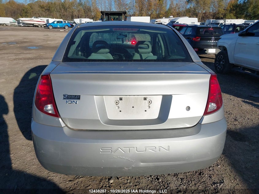 2004 Saturn Ion 1 Base VIN: 1G8AG52F54Z187987 Lot: 12438287