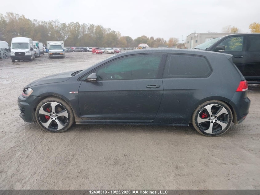2015 Volkswagen Gti VIN: 3VWTT7AU5FM043301 Lot: 12438319
