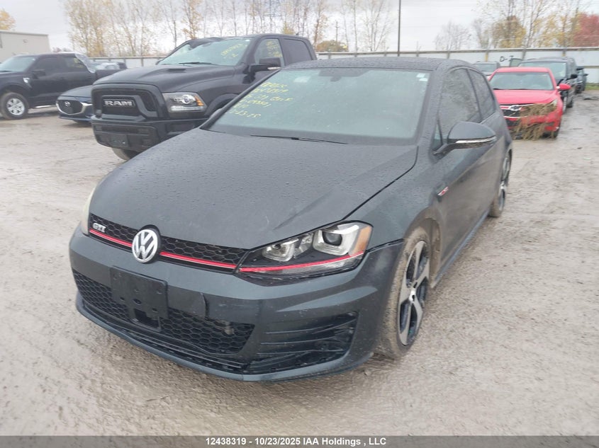 2015 Volkswagen Gti VIN: 3VWTT7AU5FM043301 Lot: 12438319
