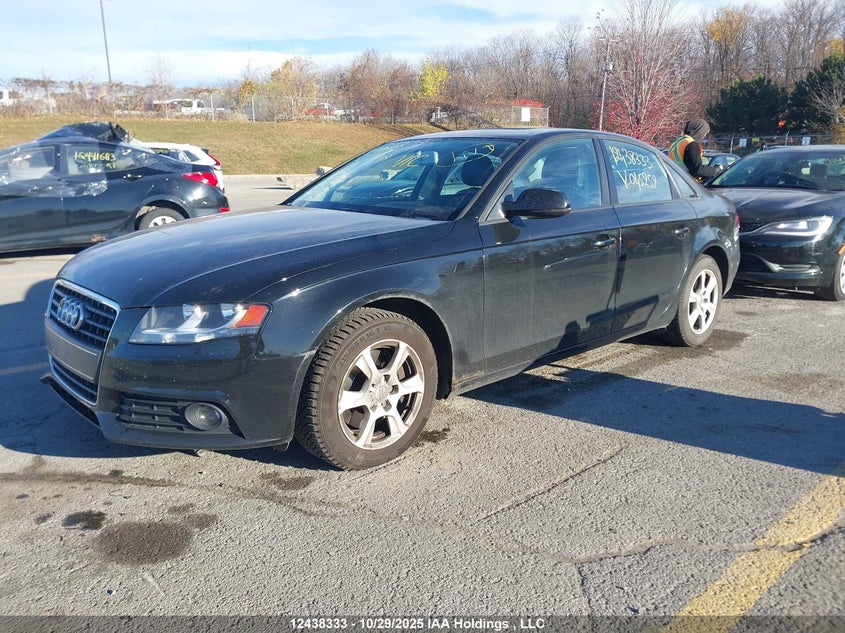 WAUAFCFL9AN045252 2010 AUDI A4 photo no. 2