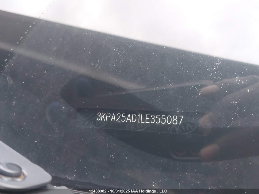 3KPA25AD1LE355087 2020 KIA RIO photo no. 19
