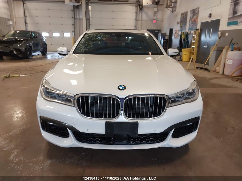 2019 BMW 7 Series VIN: WBA7J2C58KB246393 Lot: 12438415