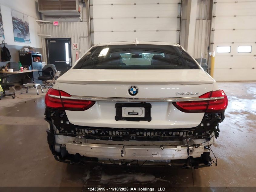 2019 BMW 7 Series VIN: WBA7J2C58KB246393 Lot: 12438415