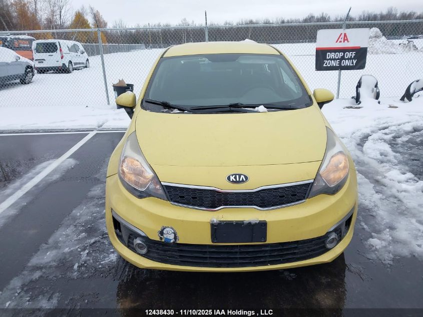 2016 Kia Rio VIN: KNADN4A30G6641169 Lot: 12438430