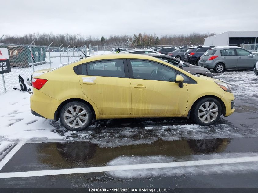 2016 Kia Rio VIN: KNADN4A30G6641169 Lot: 12438430