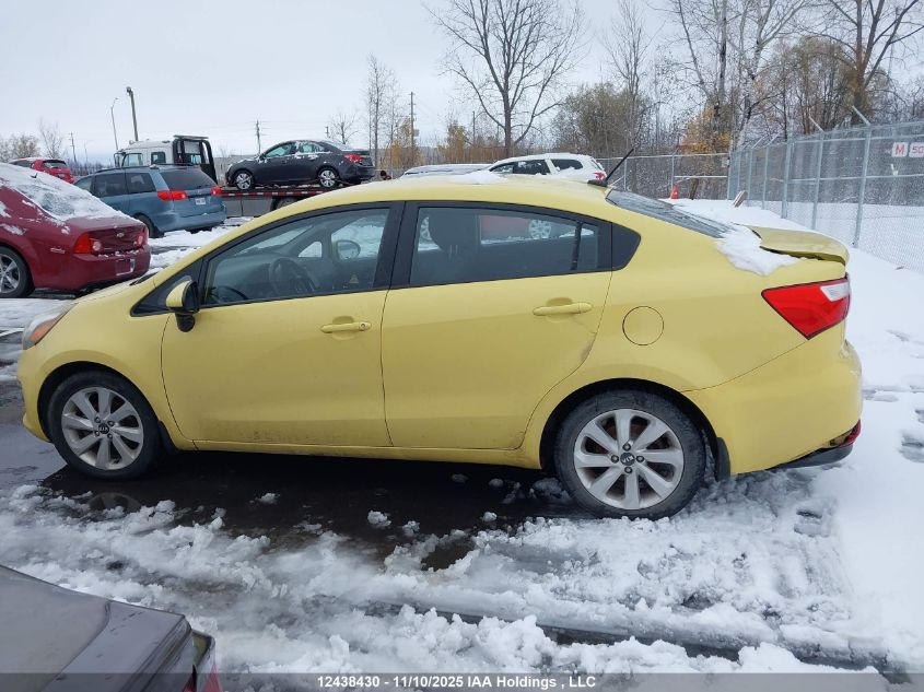 2016 Kia Rio VIN: KNADN4A30G6641169 Lot: 12438430