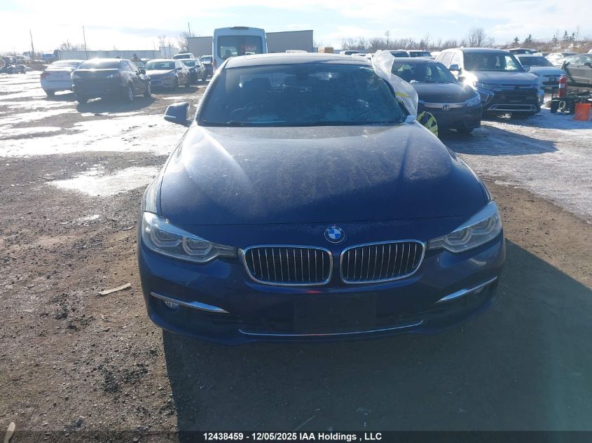 2016 BMW 328I xDrive VIN: WBA8E3G59GNU03704 Lot: 12438459