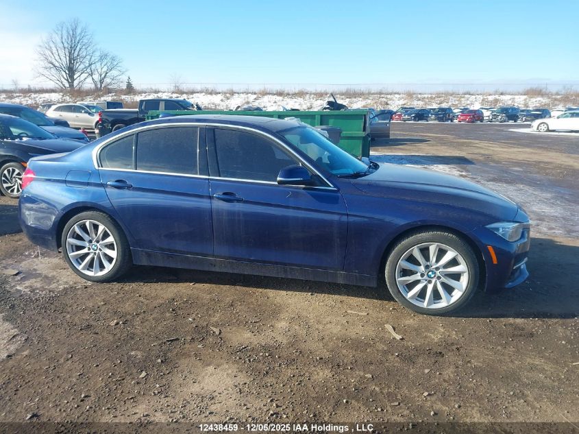 2016 BMW 328I xDrive VIN: WBA8E3G59GNU03704 Lot: 12438459