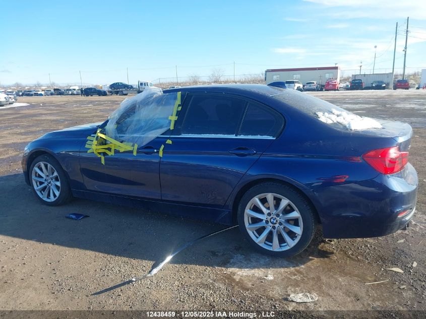 2016 BMW 328I xDrive VIN: WBA8E3G59GNU03704 Lot: 12438459