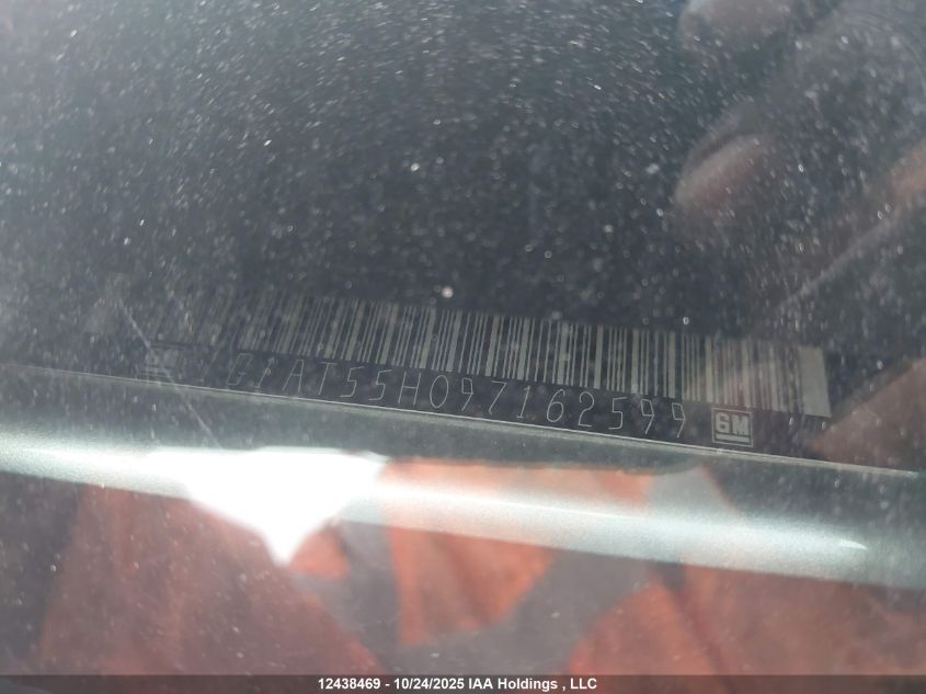 2009 Chevrolet Cobalt Lt VIN: 1G1AT55H097162599 Lot: 12438469