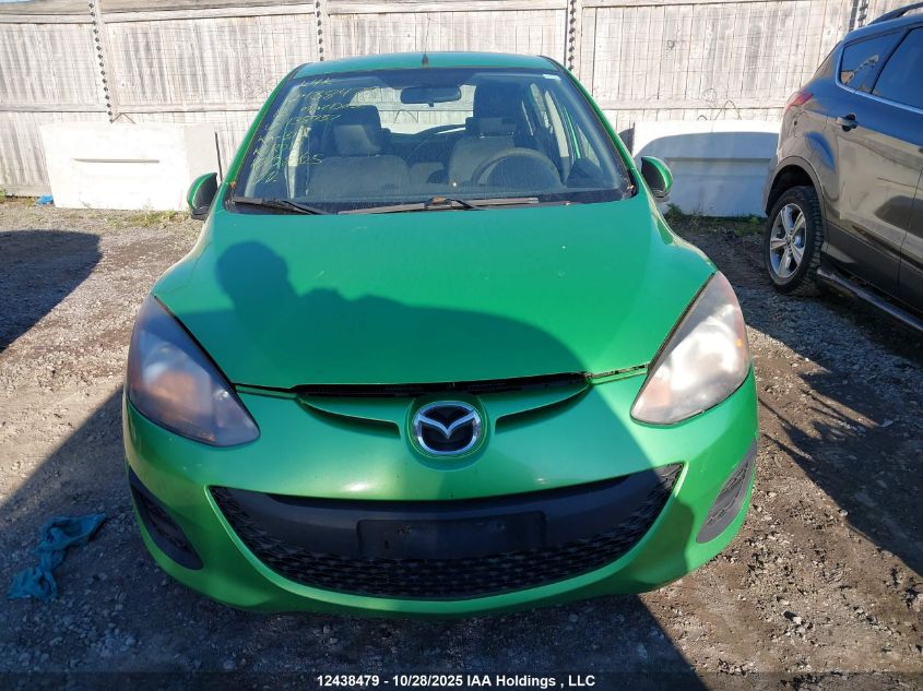 2012 Mazda Mazda2 VIN: JM1DE1KY4C0138737 Lot: 12438479