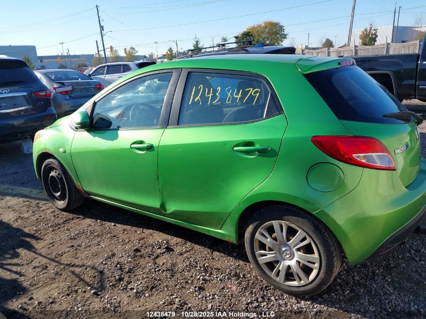 2012 Mazda Mazda2 VIN: JM1DE1KY4C0138737 Lot: 12438479