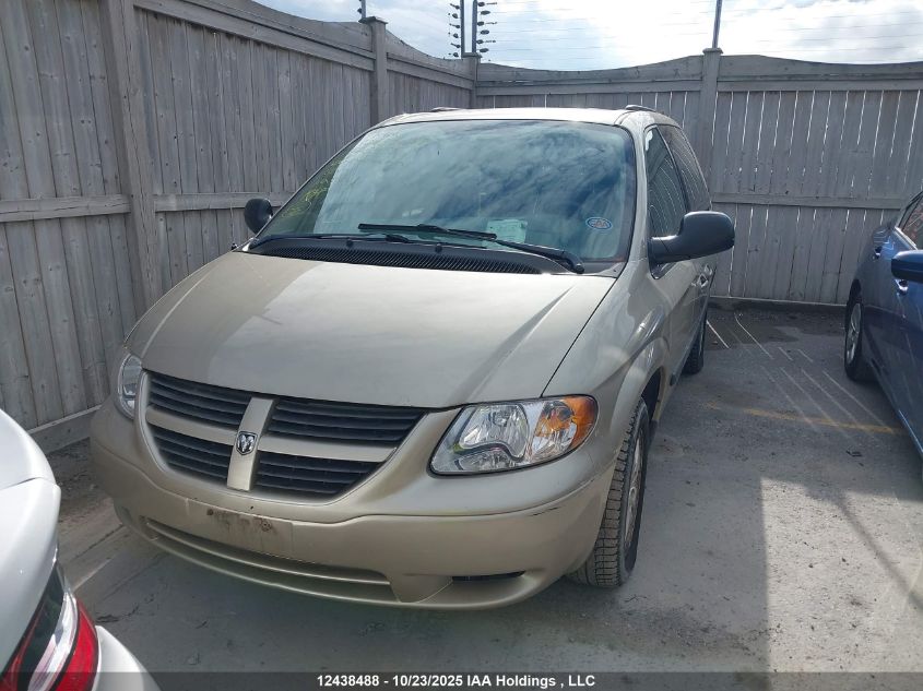 2006 Dodge Caravan Sxt VIN: 1D4GP45R16B725955 Lot: 12438488