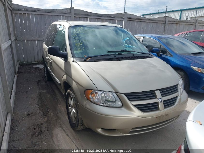 2006 Dodge Caravan Sxt VIN: 1D4GP45R16B725955 Lot: 12438488