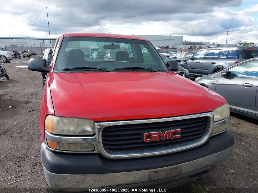 2001 GMC New Sierra C1500 VIN: 1GTEC14V81Z199823 Lot: 12438505