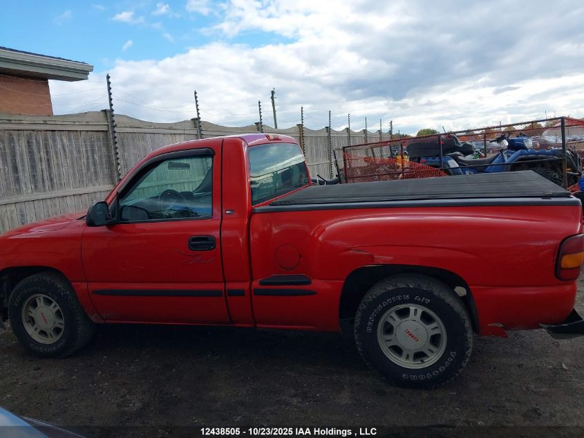 2001 GMC New Sierra C1500 VIN: 1GTEC14V81Z199823 Lot: 12438505