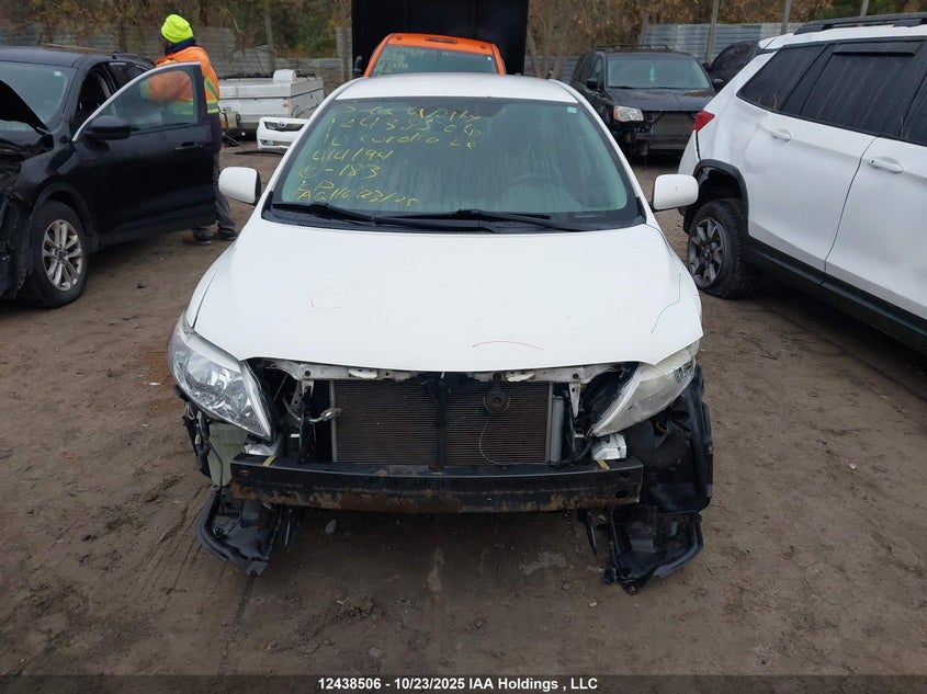 2010 Toyota Corolla Le VIN: 2T1BU4EE3AC414194 Lot: 12438506