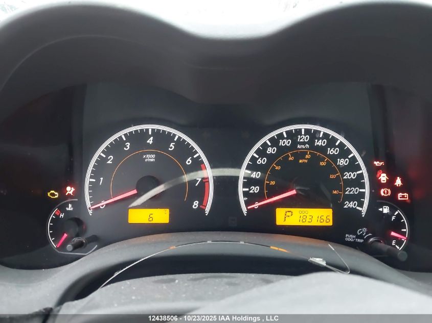 2010 Toyota Corolla Le VIN: 2T1BU4EE3AC414194 Lot: 12438506