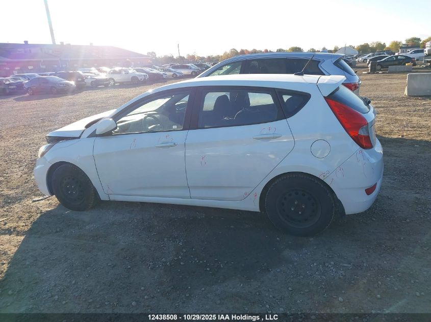 2013 Hyundai Accent Gls/Gs VIN: KMHCT5AE1DU130469 Lot: 12438508