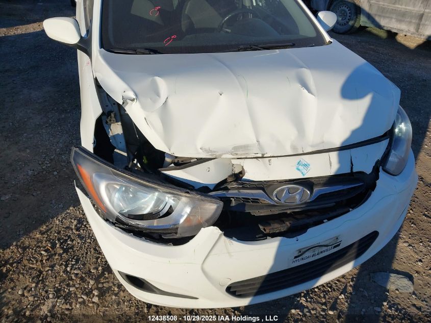 2013 Hyundai Accent Gls/Gs VIN: KMHCT5AE1DU130469 Lot: 12438508