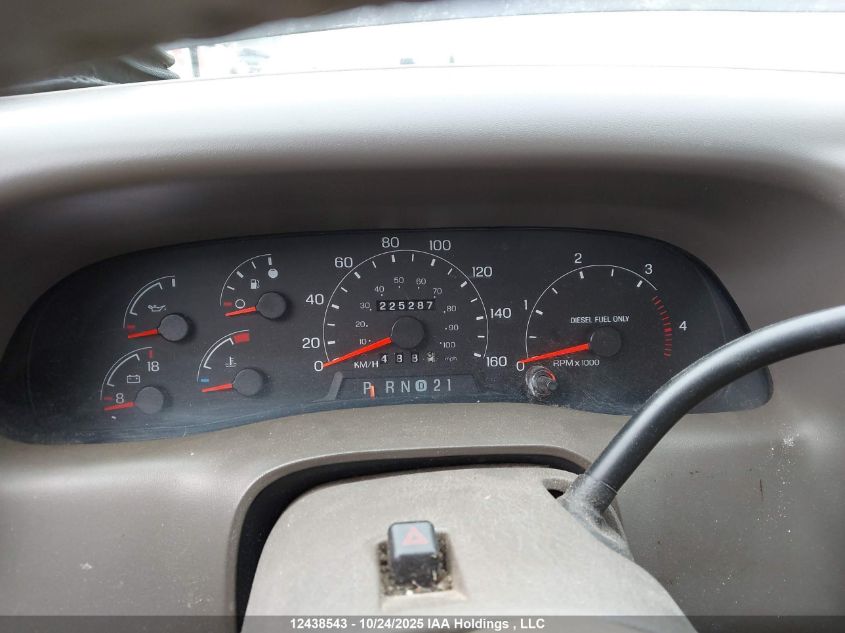 2001 Ford F-250 Lariat/Xl/Xlt VIN: 1FTNX21F31ED63932 Lot: 12438543