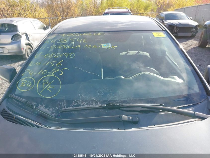 2011 Toyota Corolla Matrix VIN: 2T1KU4EE3BC680140 Lot: 12438546