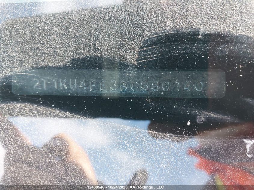 2011 Toyota Corolla Matrix VIN: 2T1KU4EE3BC680140 Lot: 12438546