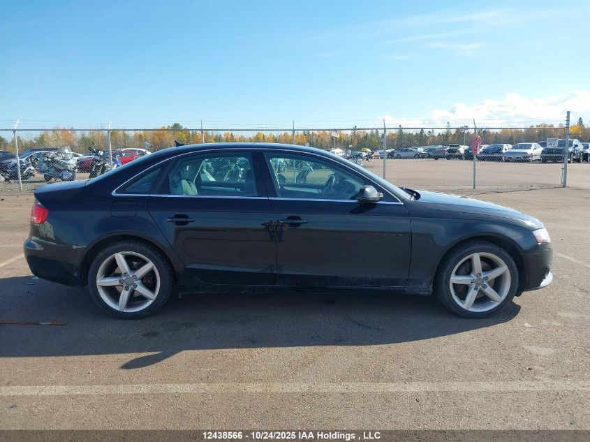 2012 Audi A4 Premium VIN: WAUFFCFLXCN007926 Lot: 12438566