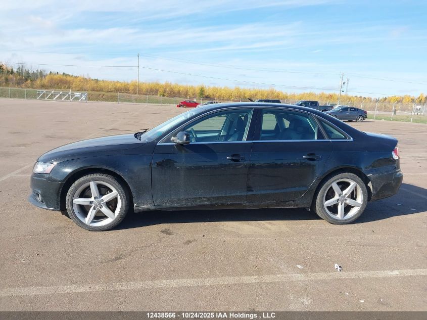 2012 Audi A4 Premium VIN: WAUFFCFLXCN007926 Lot: 12438566
