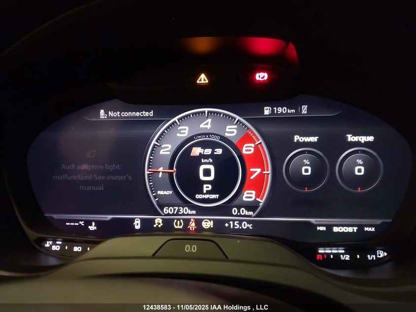 WUABWGFF8KA901452 2019 AUDI RS3 photo no. 7