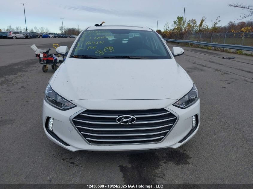 2018 Hyundai Elantra Gl Se VIN: KMHD84LF1JU674861 Lot: 12438590