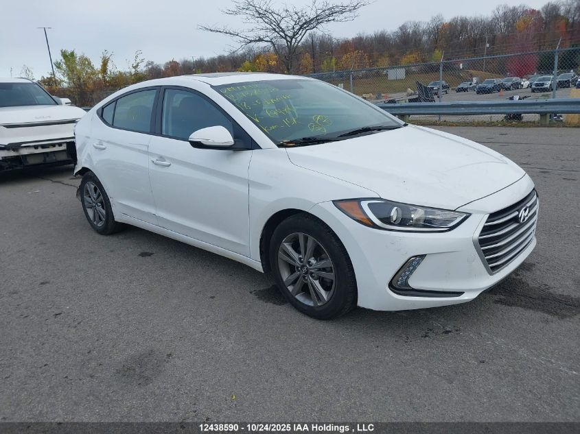 2018 Hyundai Elantra Gl Se VIN: KMHD84LF1JU674861 Lot: 12438590