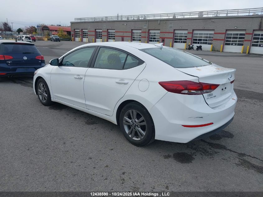 2018 Hyundai Elantra Gl Se VIN: KMHD84LF1JU674861 Lot: 12438590