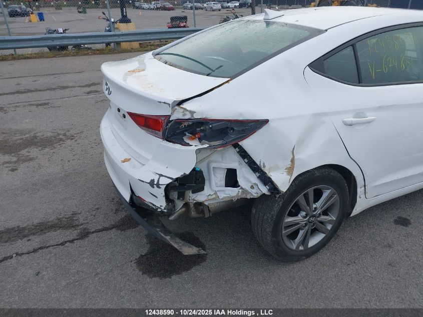 2018 Hyundai Elantra Gl Se VIN: KMHD84LF1JU674861 Lot: 12438590