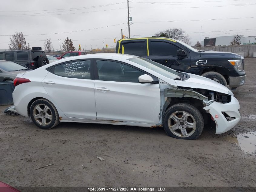 2016 Hyundai Elantra Se/Sport/Limited VIN: 5NPDH4AE1GH739838 Lot: 12438591