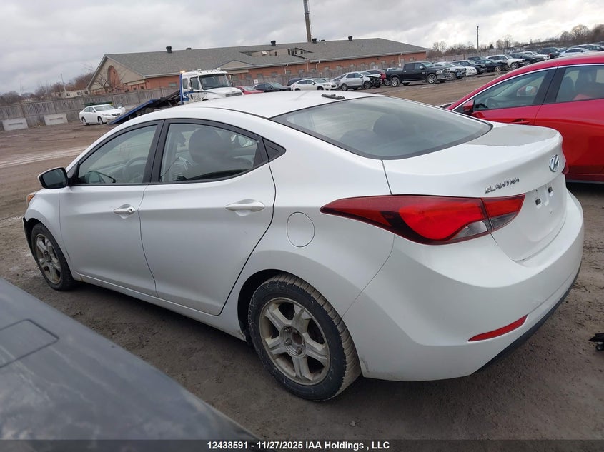 2016 Hyundai Elantra Se/Sport/Limited VIN: 5NPDH4AE1GH739838 Lot: 12438591