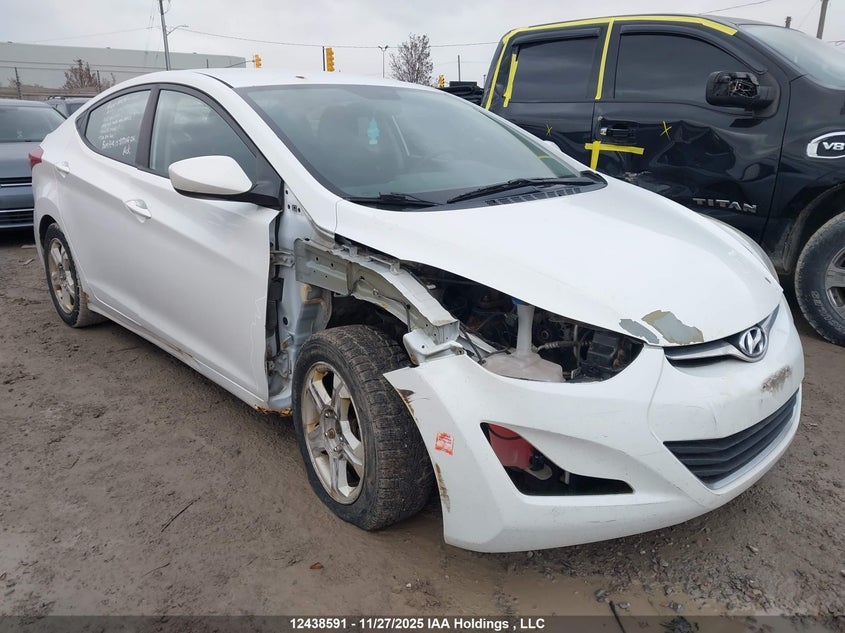 2016 Hyundai Elantra Se/Sport/Limited VIN: 5NPDH4AE1GH739838 Lot: 12438591