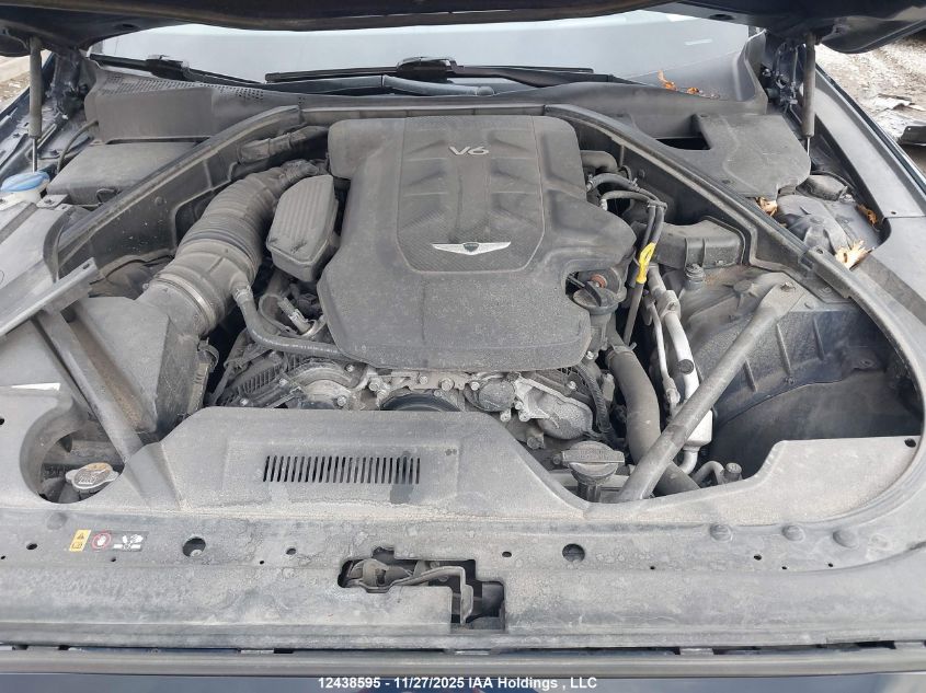 2019 Genesis G80 3.8 Technology VIN: KMHGN4JE1KU289284 Lot: 12438595