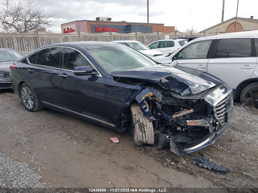 2019 Genesis G80 3.8 Technology VIN: KMHGN4JE1KU289284 Lot: 12438595