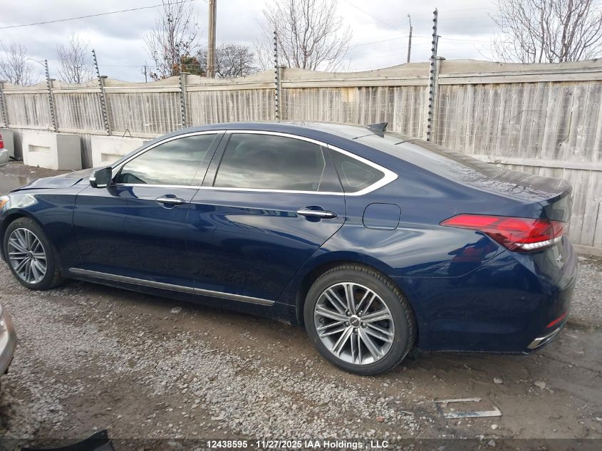 2019 Genesis G80 3.8 Technology VIN: KMHGN4JE1KU289284 Lot: 12438595