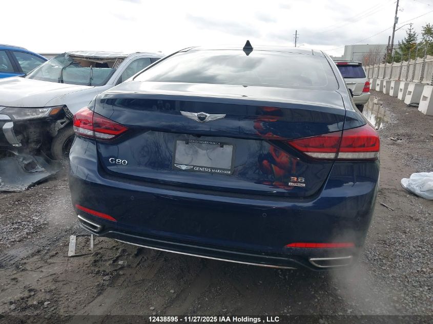 2019 Genesis G80 3.8 Technology VIN: KMHGN4JE1KU289284 Lot: 12438595