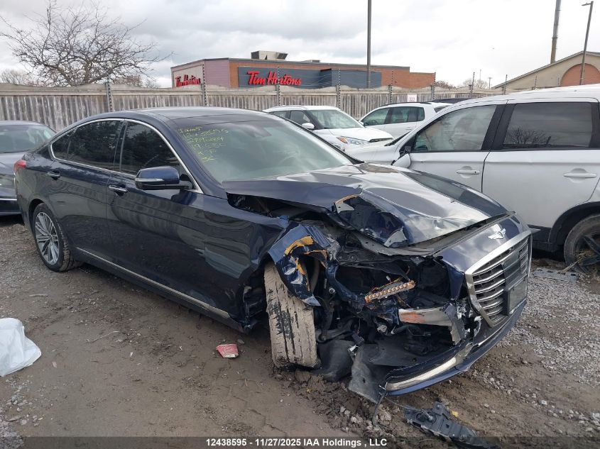 2019 Genesis G80 3.8 Technology VIN: KMHGN4JE1KU289284 Lot: 12438595
