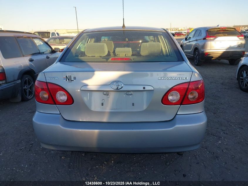 2006 Toyota Corolla Ce/Le/S VIN: 2T1BR32E46C706587 Lot: 12438600