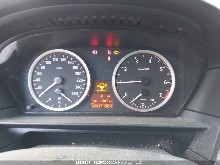 2007 BMW 550I VIN: WBANB53557CP04401 Lot: 12438607