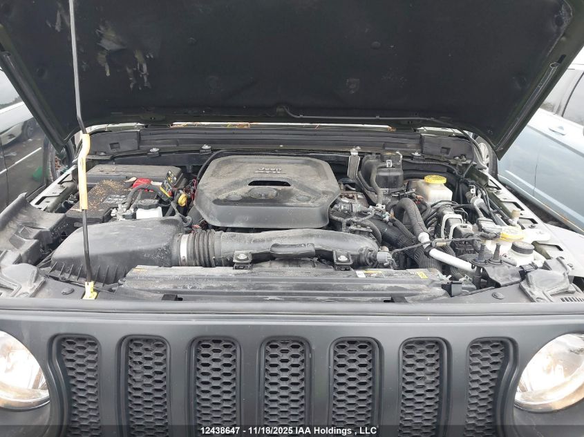 2022 Jeep Wrangler Unlimited Sport S VIN: 1C4HJXDN5NW107323 Lot: 12438647