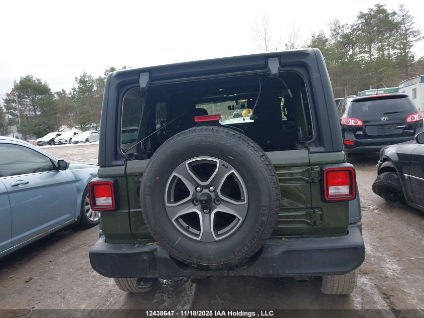 2022 Jeep Wrangler Unlimited Sport S VIN: 1C4HJXDN5NW107323 Lot: 12438647